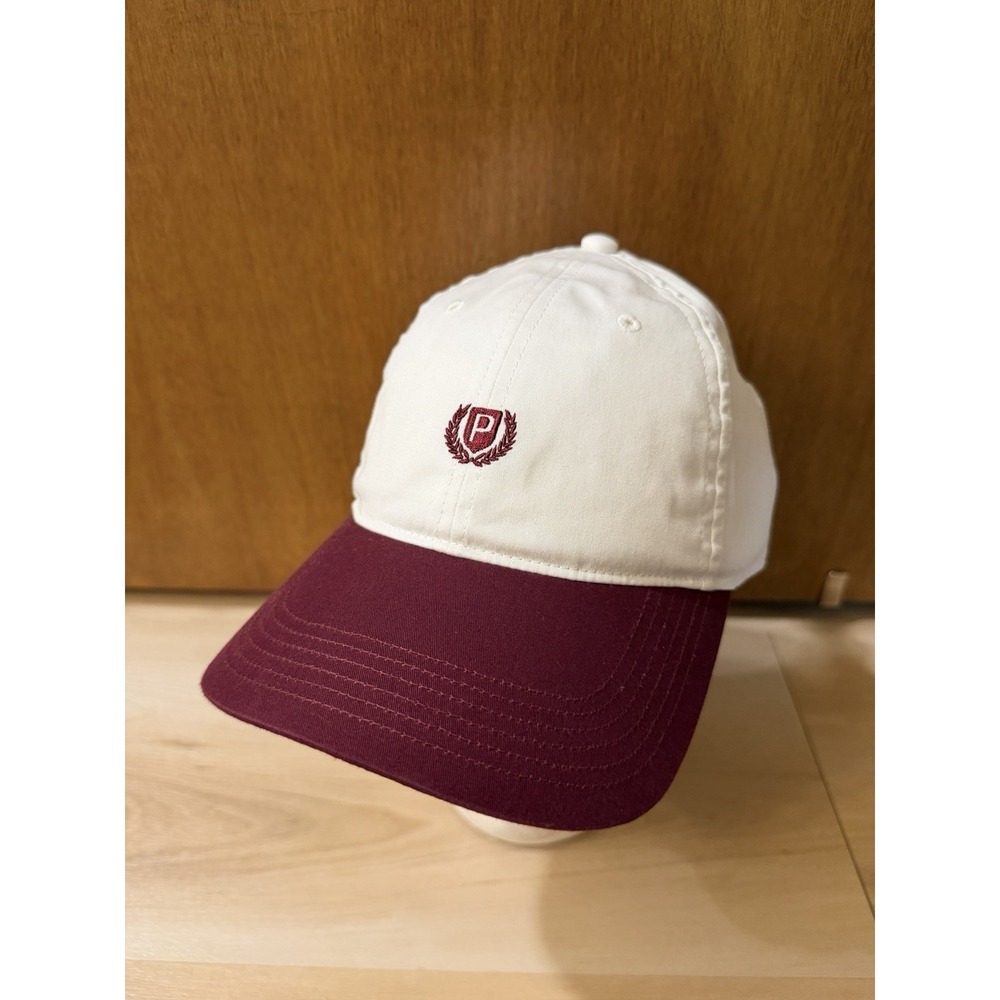 PUMA‎ Adjustable Golf Hat Maroon White Shield Logo Unisex Adults NWT